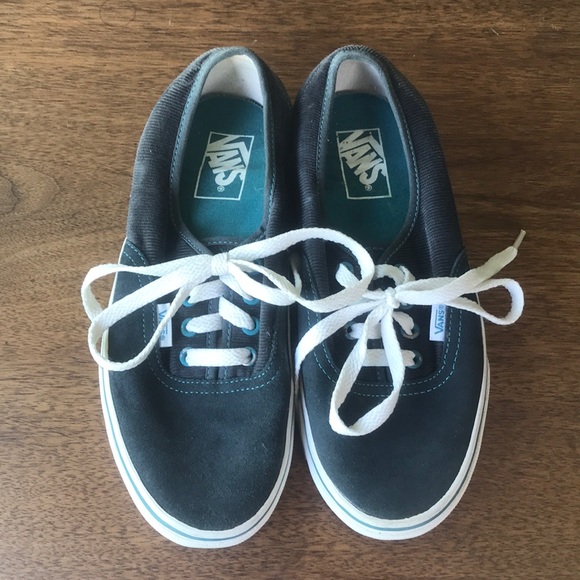 EUC blue Vans sneakers - Picture 1 of 5